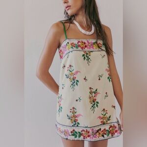 NWOT FREE PEOPLE BALI TAKE ME WITH YOU MINI DRESS 🔥